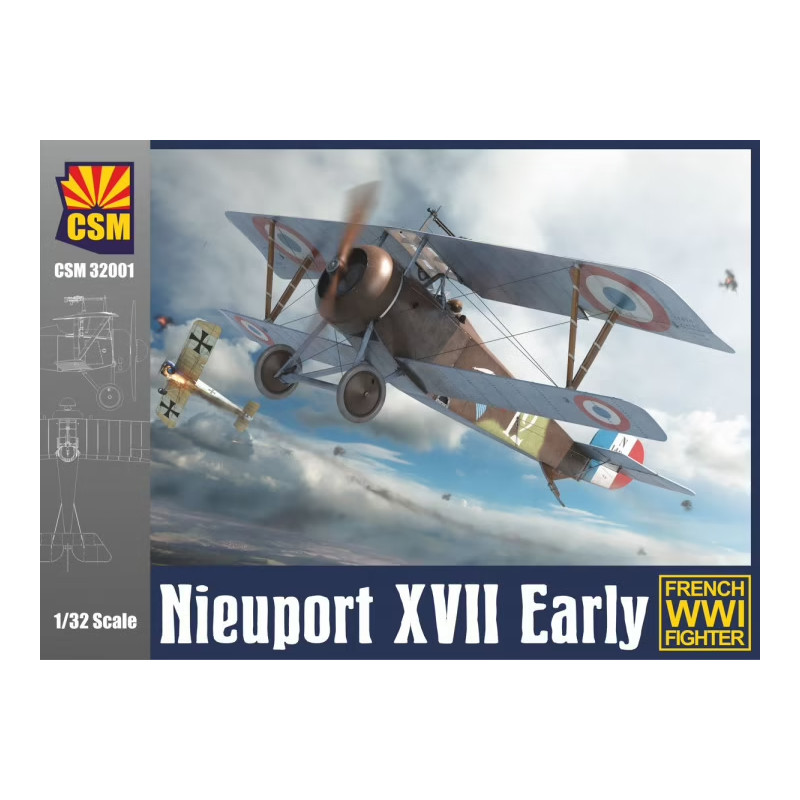 CSM® Nieuport XVII (early) 1:32 référence CSM32001