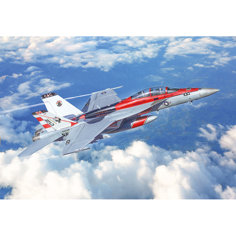 Italeri® avion F/A-18F Super Hornet Us Navy Special Colors 1:48