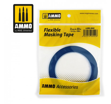 Ammo® bande cache flexible 3 mm référence A.MIG-8042.