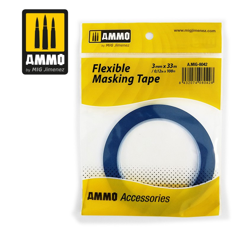 Ammo® bande cache flexible 3 mm référence A.MIG-8042.