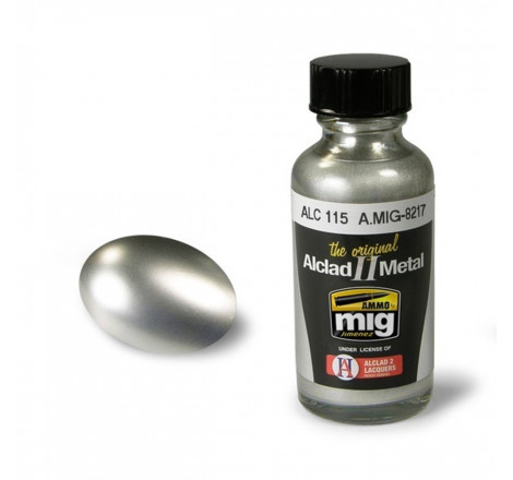 Ammo® Peinture Alclad Stainless Steel ALC115