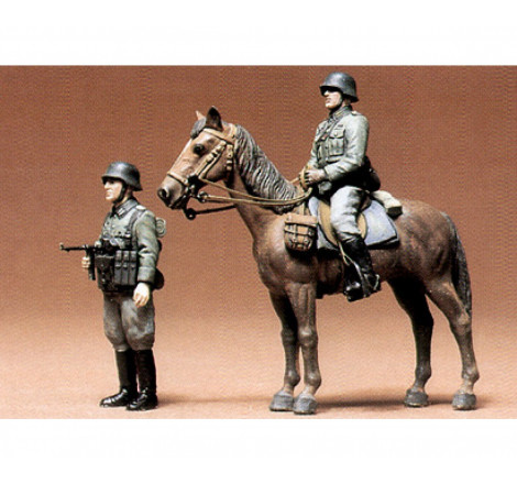 Tamiya maquette Cavalier de la Wehrmacht a cheval 35053 1/35