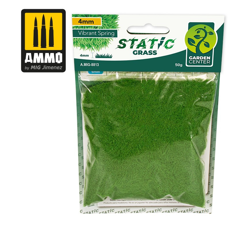 Ammo® herbe statique 4 mm Static Grass Vibrant Spring