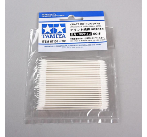 Tamiya® Coton tige triangulaire XS 87105