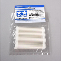 Tamiya® Coton tige triangulaire XS (50pcs)