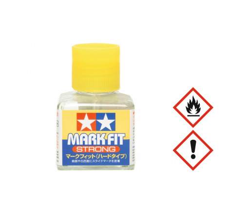 Tamiya® Mark Fit Strong Solvant pour décalcomanie Mark Fit Strong