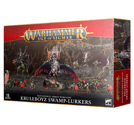 Battleforce Orruk Warclans - Kruleboyz Swamp - Lurkers