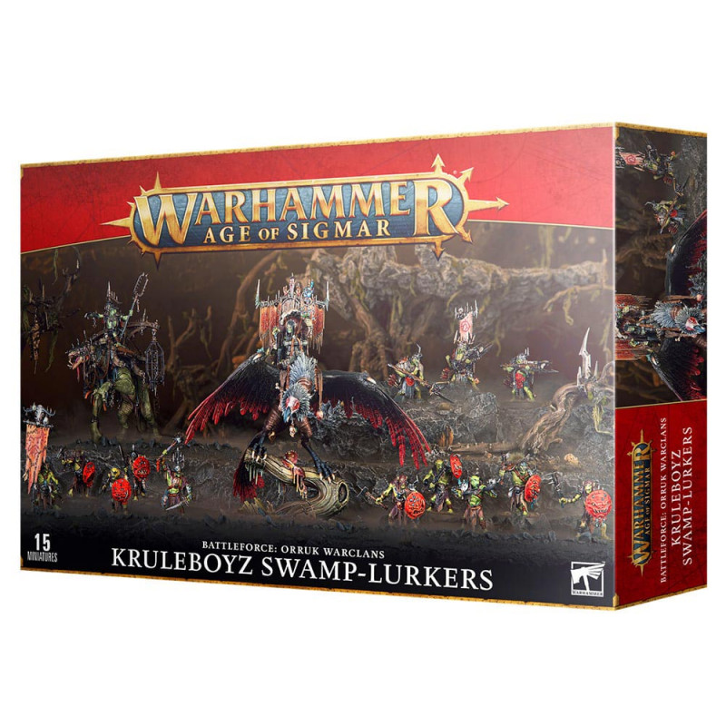 Battleforce Orruk Warclans - Kruleboyz Swamp - Lurkers