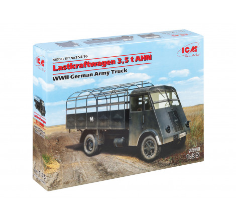 ICM® Maquette militaire camion Renault Lastkraftwagen 3,5 t AHN 1:35