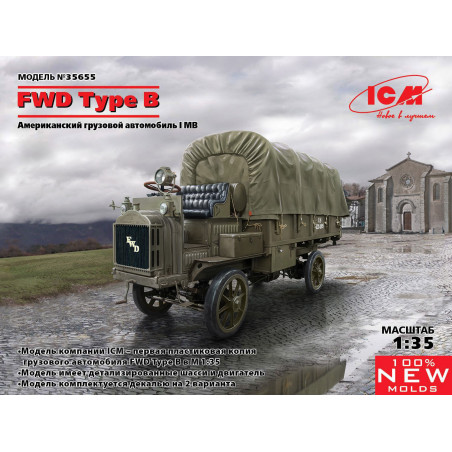 ICM® Maquette militaire américain FWD type B WW1 1:35