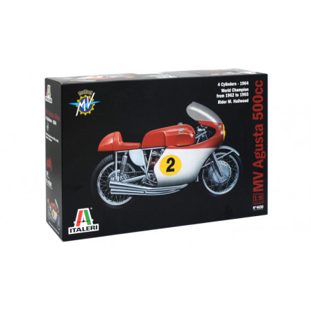 Italeri® Maquette moto MV Agusta 500cc (1964) 1:9 référence I4630