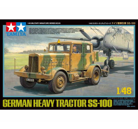 Tamiya® Maquette militaire tracteur lourd SS-100 1:48 référence 32593