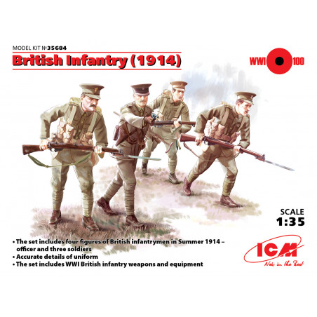 ICM® Infanterie Britannique (1914) 1:35 35684