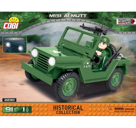 Cobi® Jeep M151 A1 Mutt référence 2230