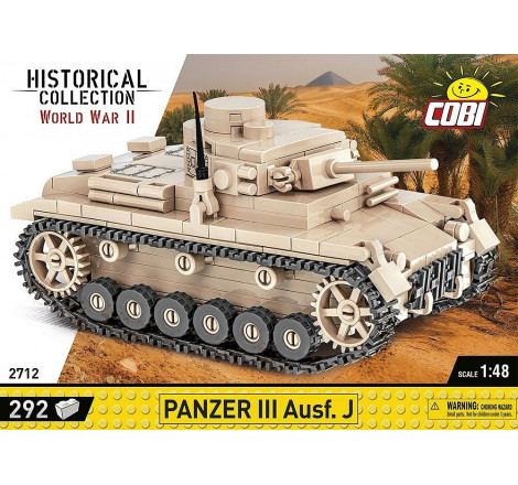 Cobi® char allemand Panzer III Ausf.J