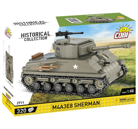 Cobi® char américain Sherman M4A3E8 référence 2711