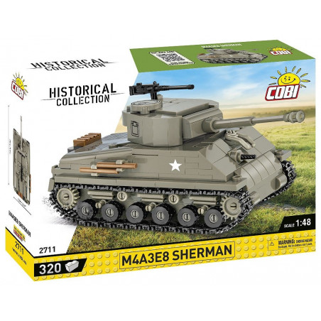Cobi® char américain Sherman M4A3E8 référence 2711