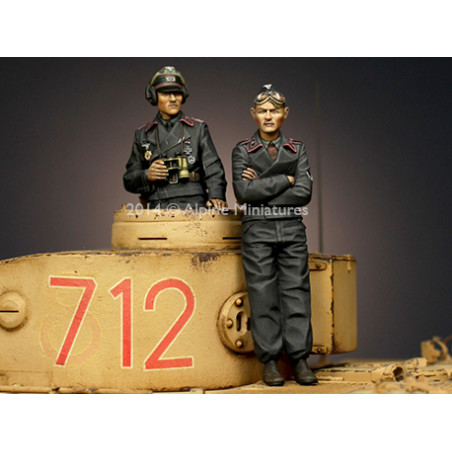 Alpine Miniatures® FigurinePanzer Commander Set - 35177