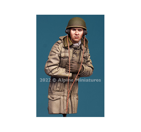 Alpine Miniatures® Figurine British Tank Commander (n°2) 1:35 - 35297