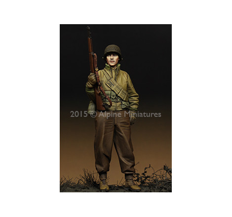 Alpine Miniatures® 35202 Figurine soldat infanterie US WW2 1:35