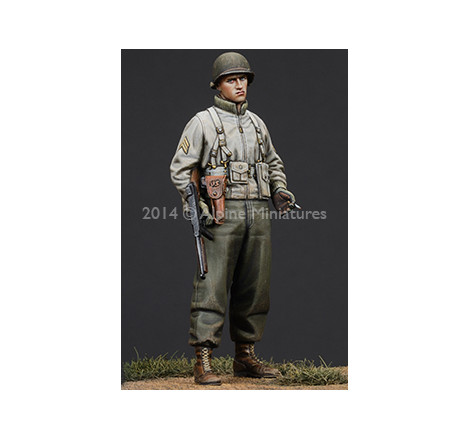 Alpine Miniatures® Figurine WW2 US Infantry NCO 1:35 - 35184