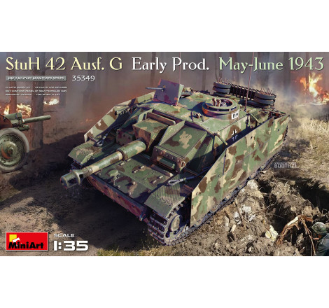 MiniArt® Maquette militaire Stuh 42 Ausf.G Early prod. (Mai-Juin 1943) 1:35 35349