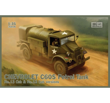 IBG Models® Maquette militaire Chevrolet C60S camion essence 1:35 référence 35036