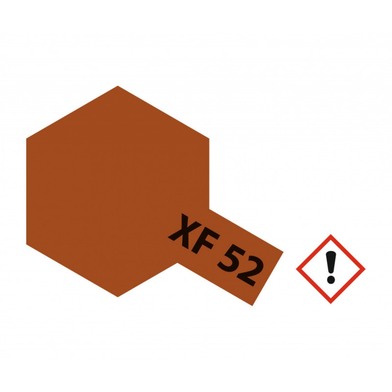Peinture maquette Tamiya acrylique XF52 Flat Earth mat 10ml