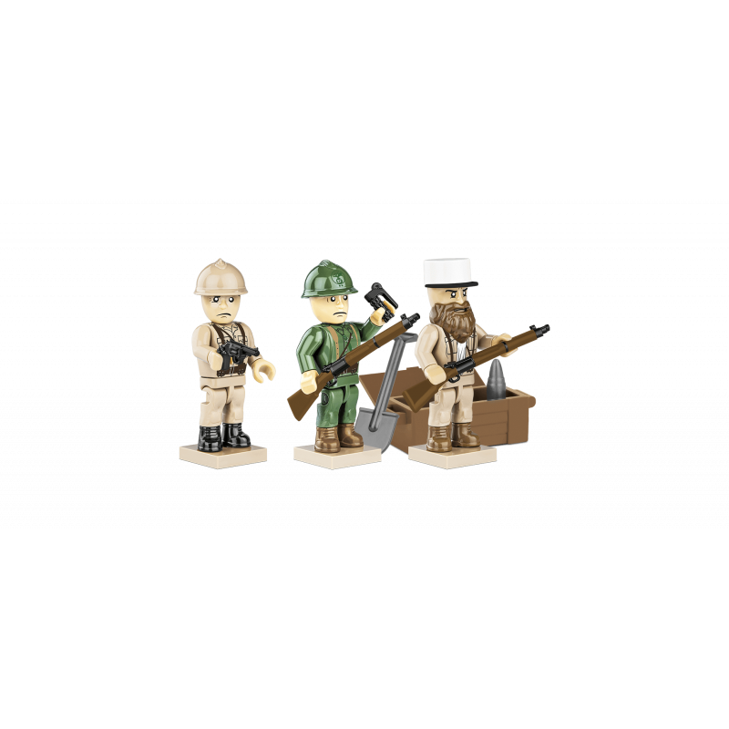 Cobi® Set de soldats armée française WW2 (x3) - 2037