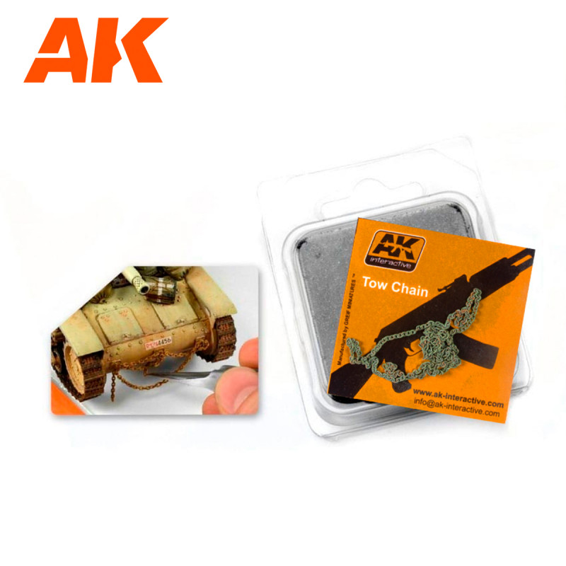 AK® Chaine de remorquage rouillée (petit modèle)
