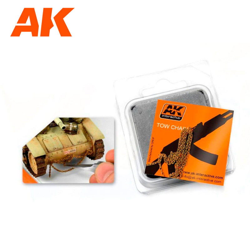 AK® Chaine de remorquage rouillée (moyen modèle) référence AK-230
