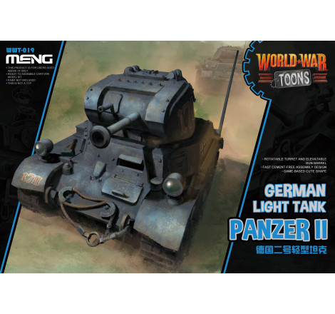 Meng® Panzer II - World War Toons référence WWT-019