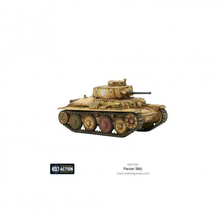 Bolt Action - Panzer 38(t) char