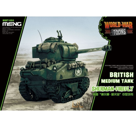 Meng® Sherman Firefly - World War Toons référence WWT-008