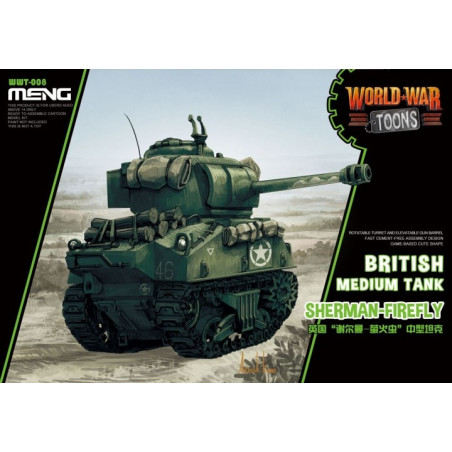 Meng® Sherman Firefly - World War Toons référence WWT-008