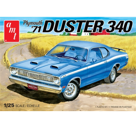 Amt® Maquette Voiture Plymouth Duster 340 1971 1:25