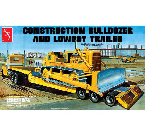 Amt® Maquette Camion et bulldozer de construction 1:25 référence AMT1218/06