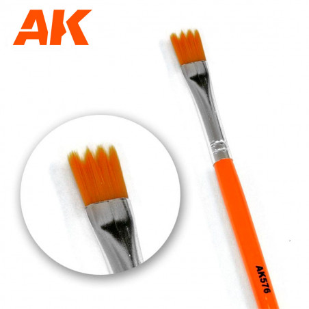 Pinceau AK brosse dent de scie pour vieillissement référence AK576