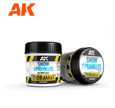 AK® Diorama Serie Snow Sprinkles référence AK8009 100 ml