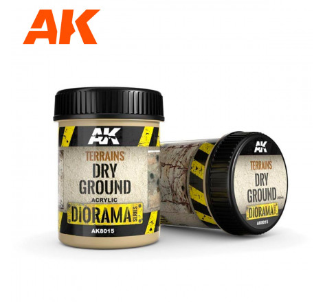AK® Diorama Series Terrains Dry Ground référence AK8015