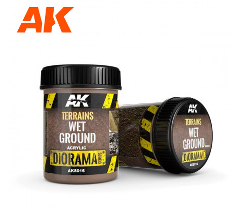 AK® Diorama Series Terrains Wet Ground référence AK8016