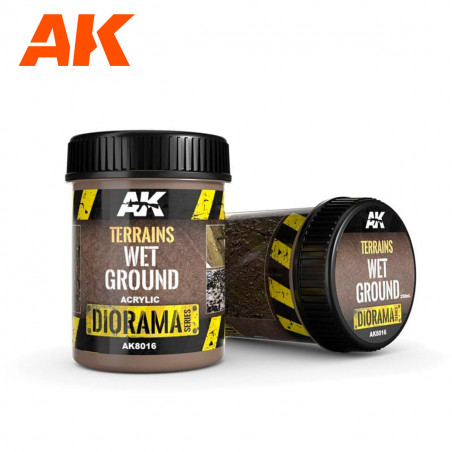 AK® Diorama Series Terrains Wet Ground référence AK8016
