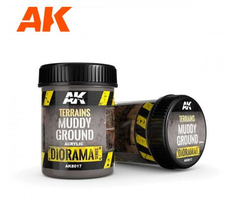 AK® Diorama Series Terrains Muddy Ground référence AK8017
