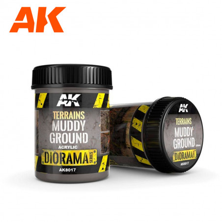 AK® Diorama Series Terrains Muddy Ground référence AK8017