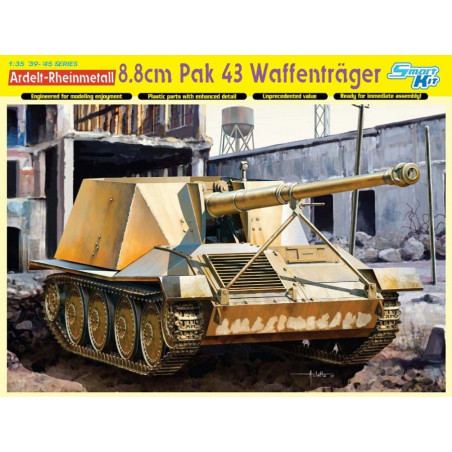 Dragon® Smart kit 8.8cm Pak 43 Waffenträger 1:35 référence 6728