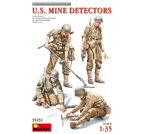 MiniArt® démineurs américains seconde guerre mondiale 1:35 référence 35251