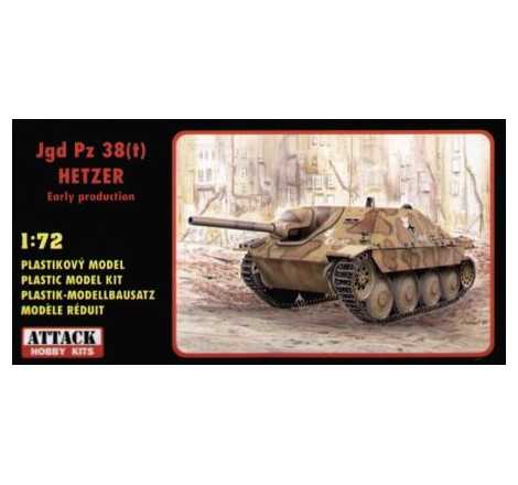 Attack® Hetzer (early production) 1:72 référence 72830