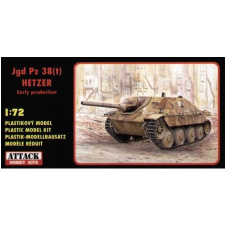Attack® Hetzer (early production) 1:72 référence 72830