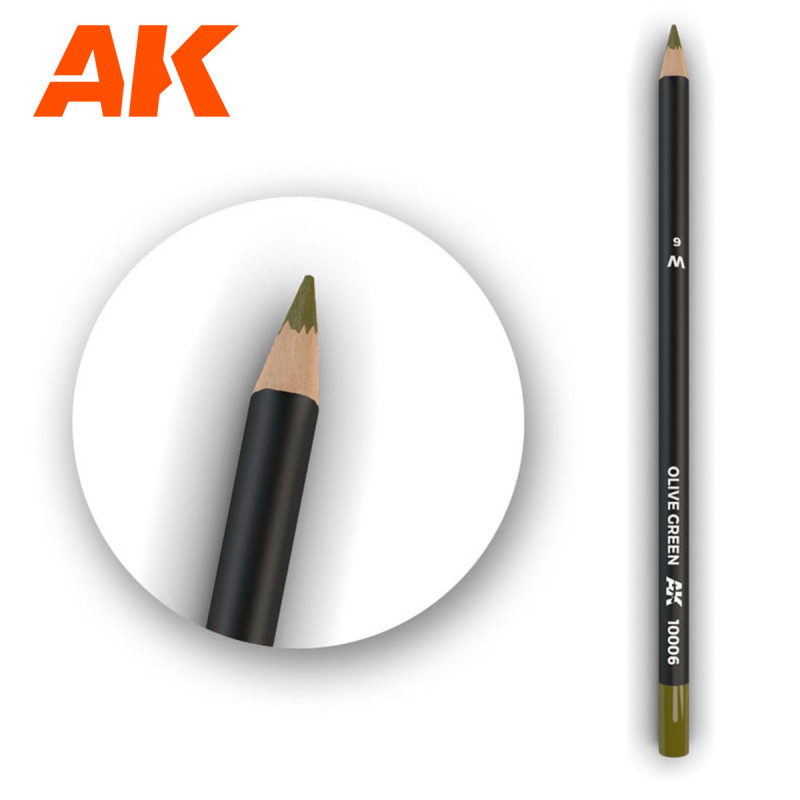 AK® Crayon de vieillissement vert olive référence AK10006