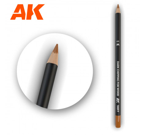 AK® Crayon de vieillissement écaillage foncé pour bois référence AK10017